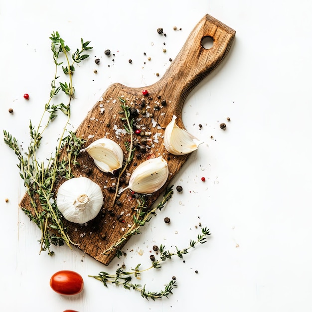 ingrediente proaspete pe masă